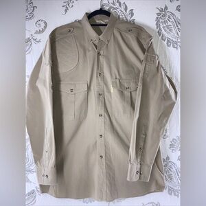 TAG SAFARI - Padded ShoulderSafari Hunting Bush Shirt